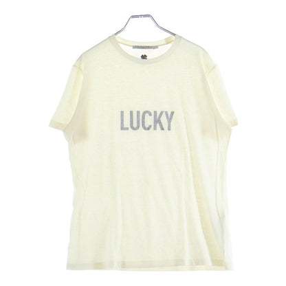 Dior Lucky Logo T-Shirt Ivory
