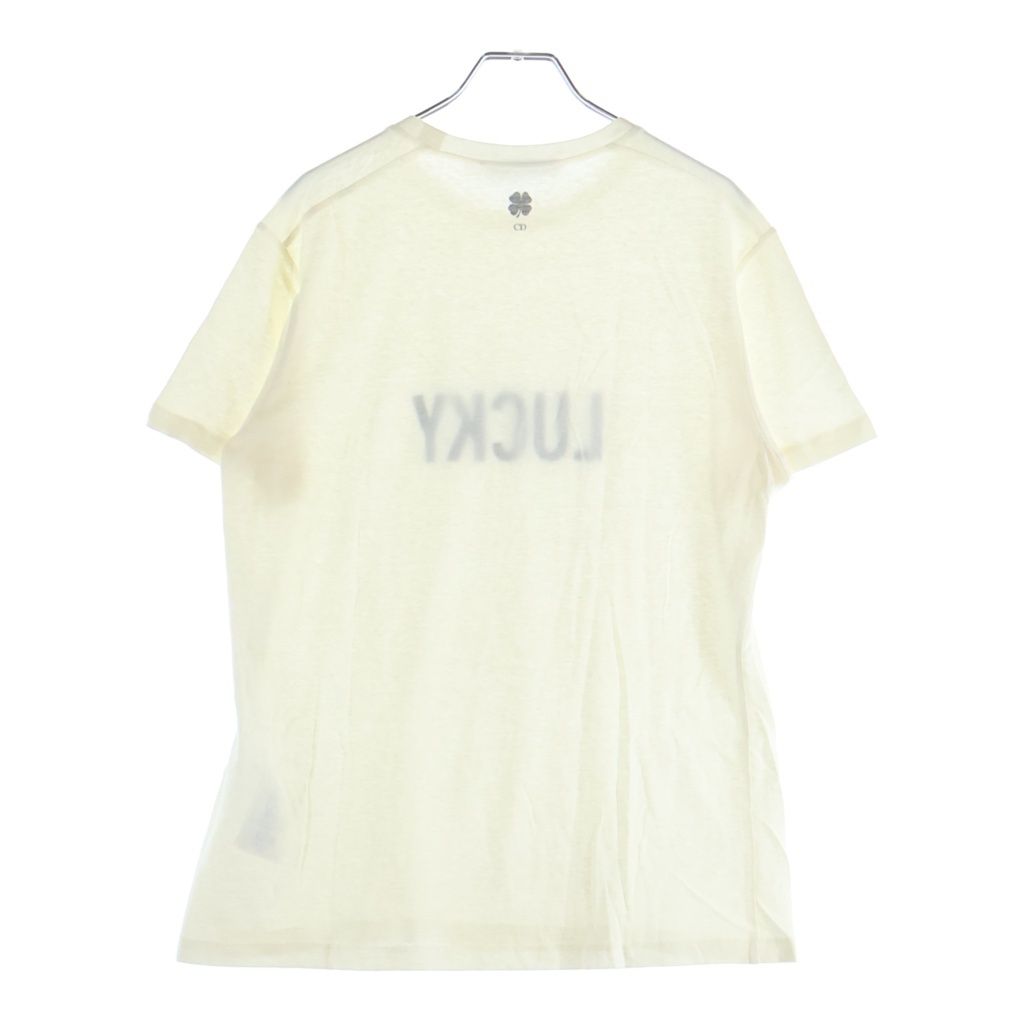 Dior Lucky Logo T-Shirt Ivory — view 2