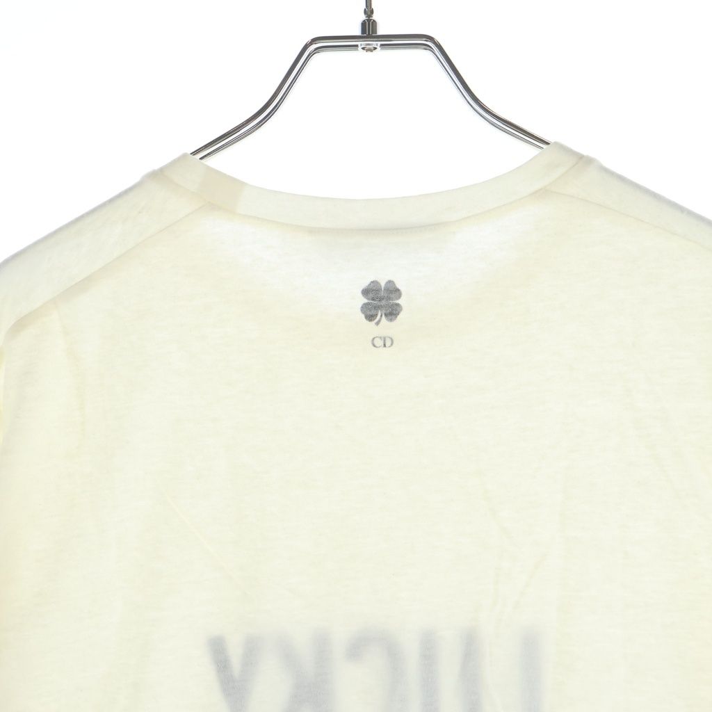 Dior Lucky Logo T-Shirt Ivory — view 4
