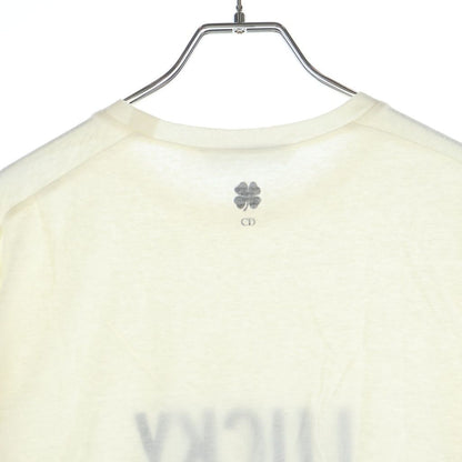Dior Lucky Logo T-Shirt Ivory — view 4