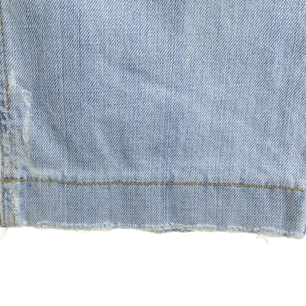Dolce & Gabbana Italy Limited Distressed Button Fly Straight Denim Pants Blue — view 6