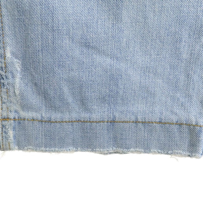 Dolce & Gabbana Italy Limited Distressed Button Fly Straight Denim Pants Blue — view 6