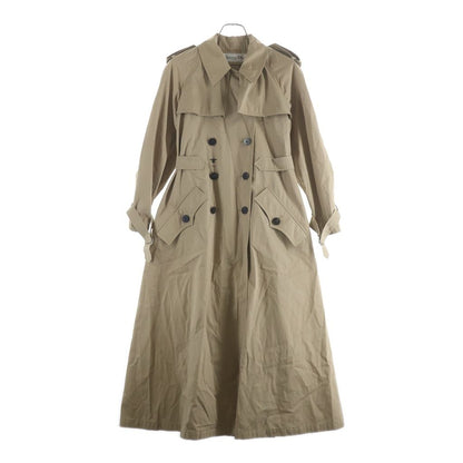 Dior Bee Embroidery Trench Coat Brown