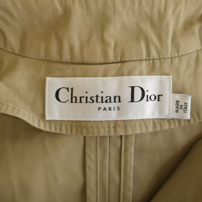 Dior Bee Embroidery Trench Coat Brown — view 7