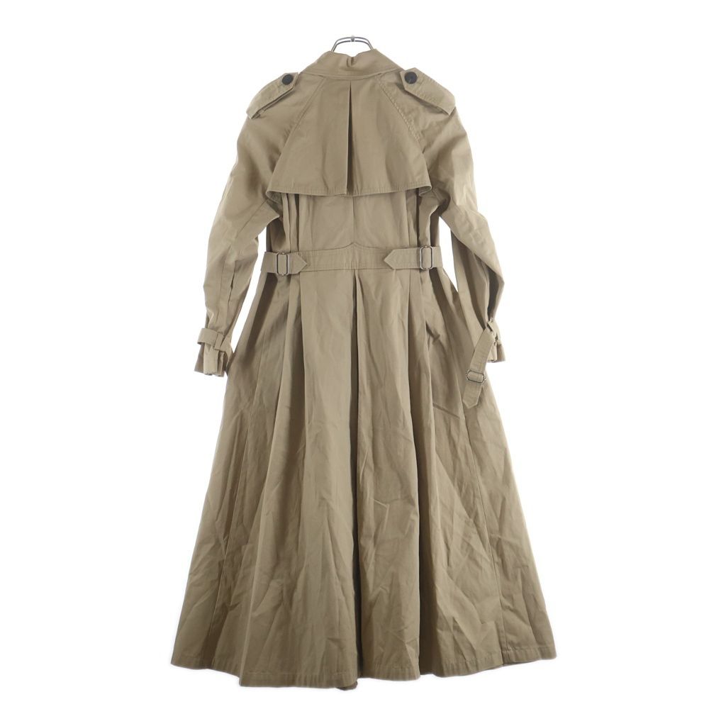 Dior Bee Embroidery Trench Coat Brown — view 2