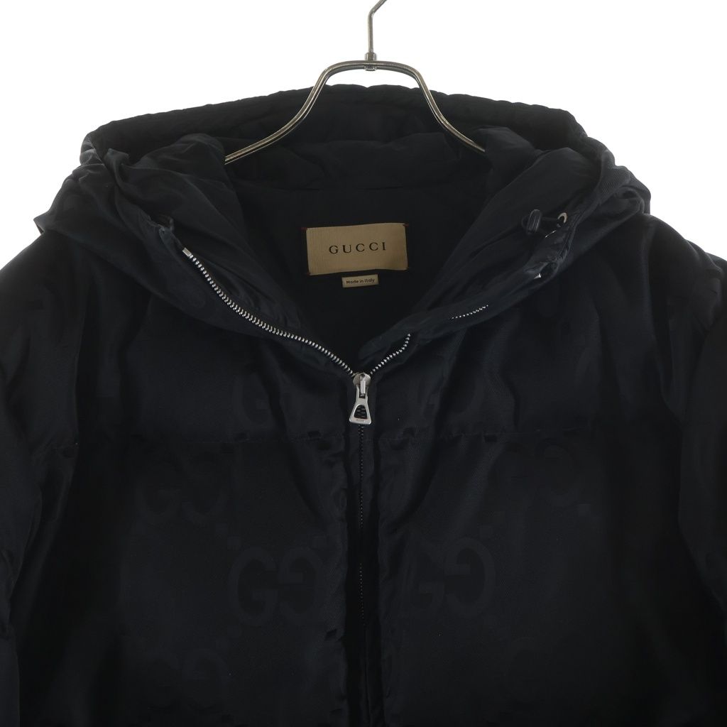 Gucci GG Canvas Jacket Down Black — view 3