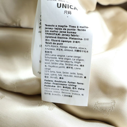 Max Mara Teddy Bear Cape Coat Sand Beige Alpaca Wool — view 7