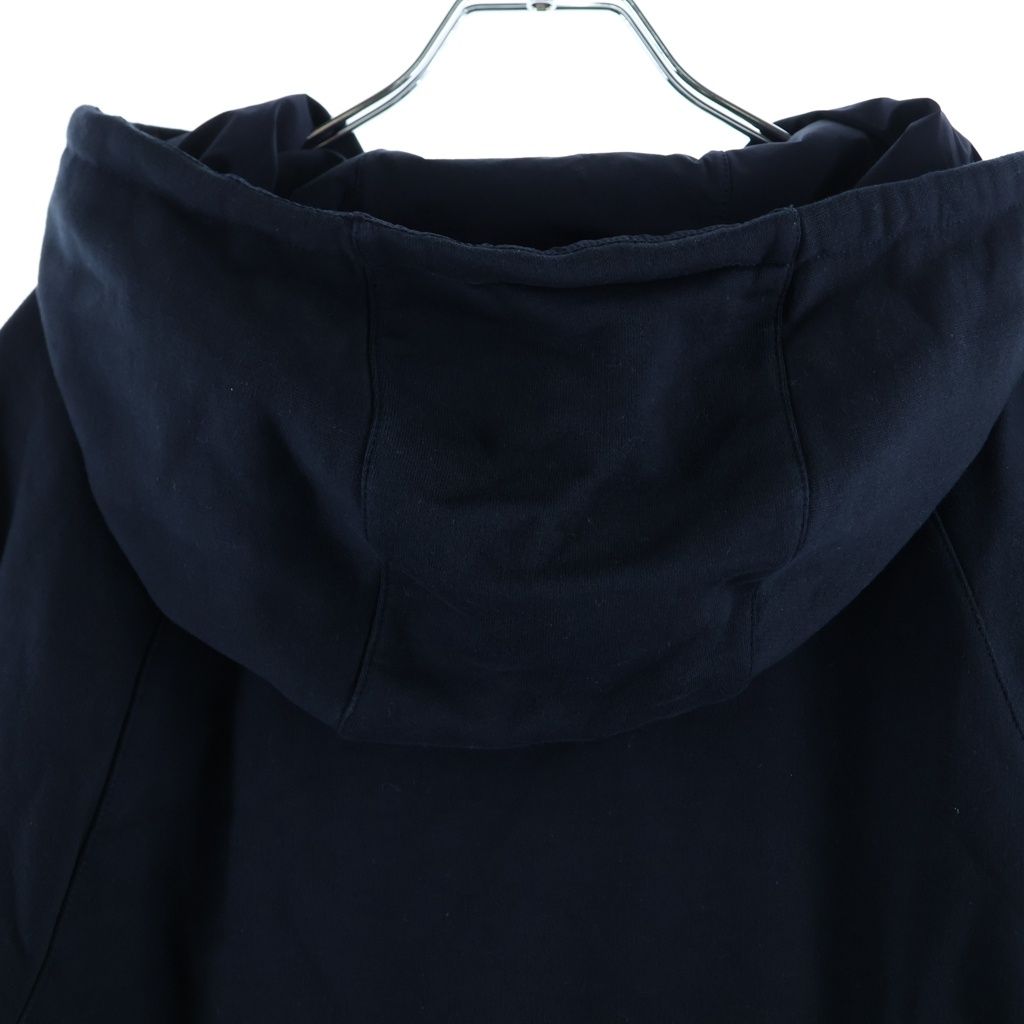 Hermes Zip Up Hoodie Navy #xl — view 4