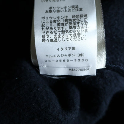 Hermes Zip Up Hoodie Navy #xl — view 8