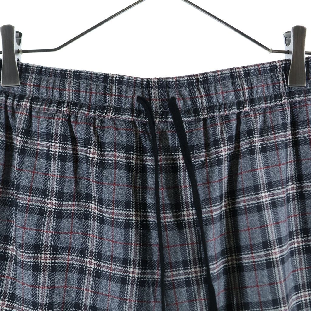 Gucci Check Trousers Pants Gray 46 — view 3