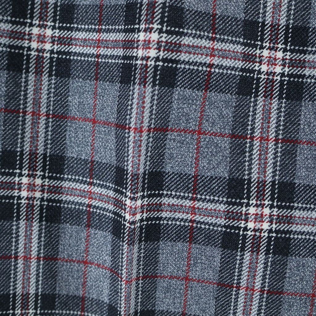 Gucci Check Trousers Pants Gray 46 — view 6