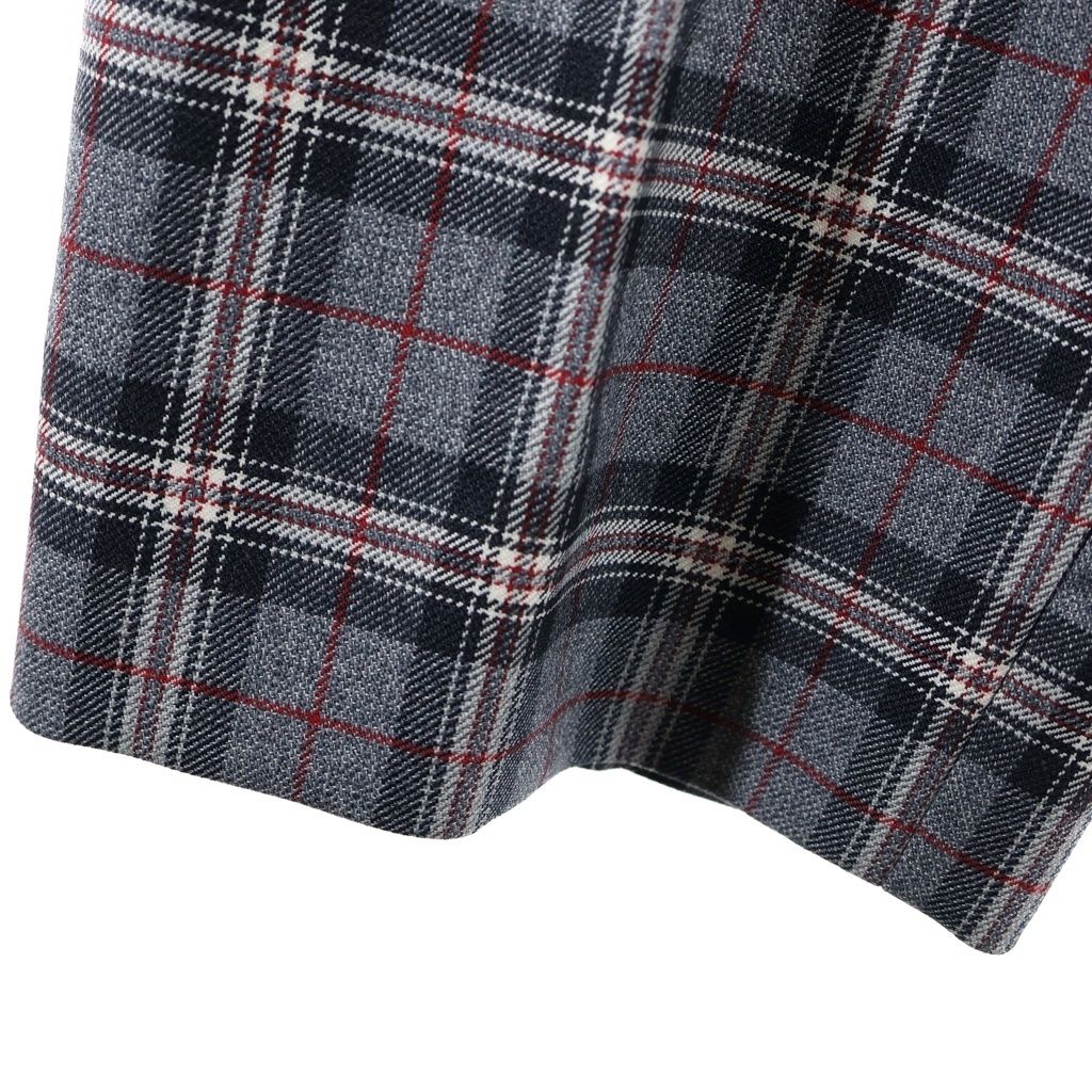 Gucci Check Trousers Pants Gray 46 — view 5