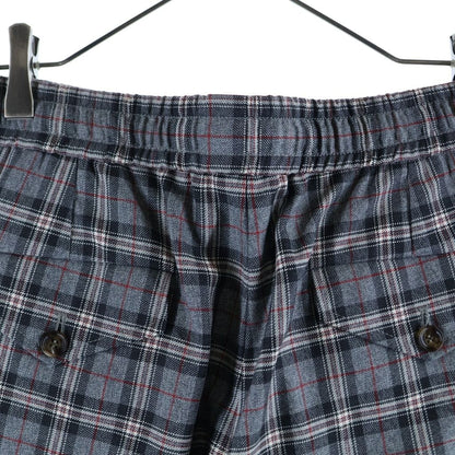 Gucci Check Trousers Pants Gray 46 — view 4