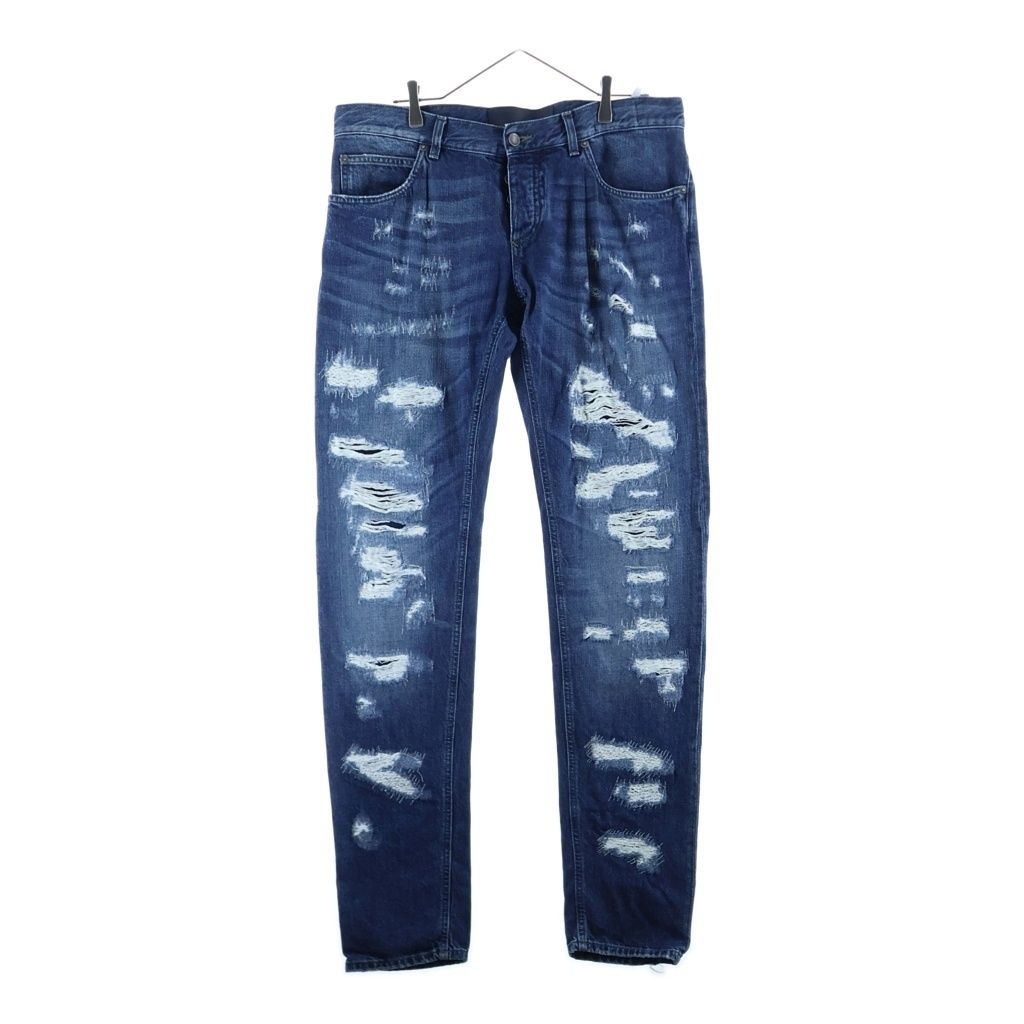 Dolce & Gabbana Dame Denim Pants Straight Indigo
