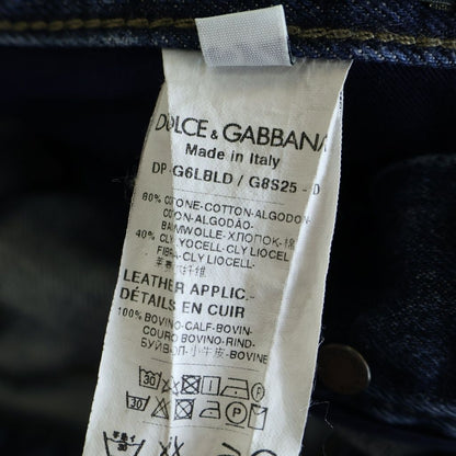 Dolce & Gabbana Dame Denim Pants Straight Indigo — view 7