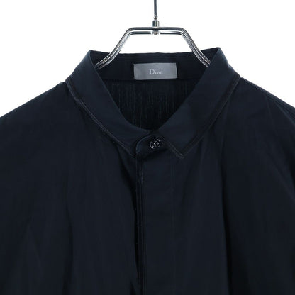Dior Hiyo Button Lock Stitch Long Sleeve Shirt Black — view 3