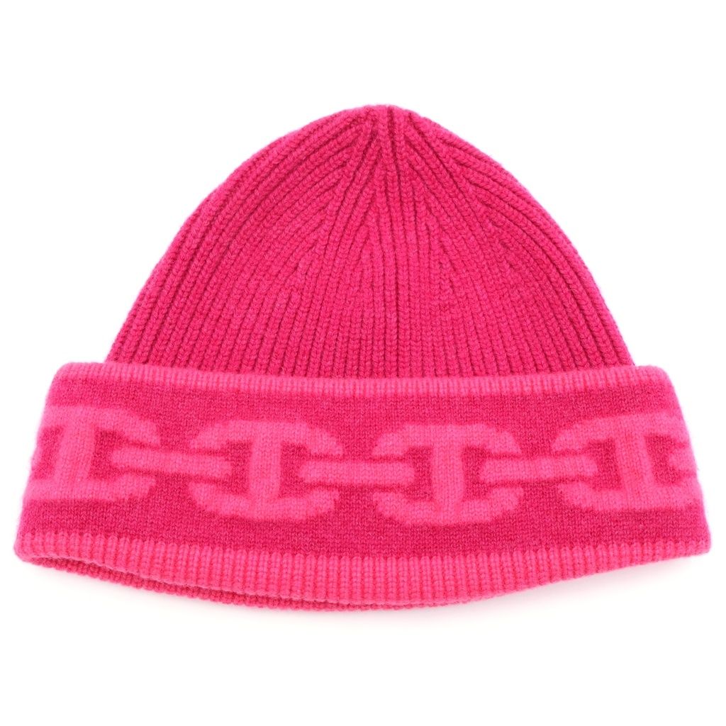 Hermes Knit Hat Heaven Chaine D'ancre Rose Pink Cashmere