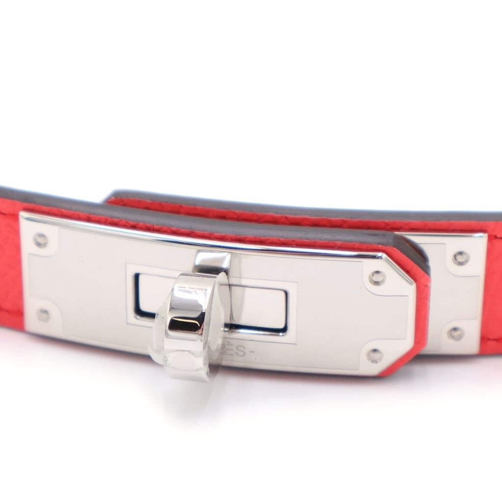 Hermes Belt Kelly 18 Rose Mexico Veau Epsom — view 4
