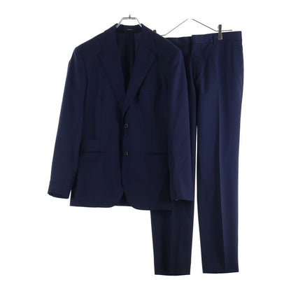 Hermes Suit Set Peak and Lapel Jacket Pants Navy 48