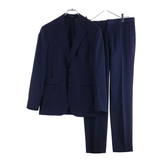 Hermes Suit Set Peak and Lapel Jacket Pants Navy 48