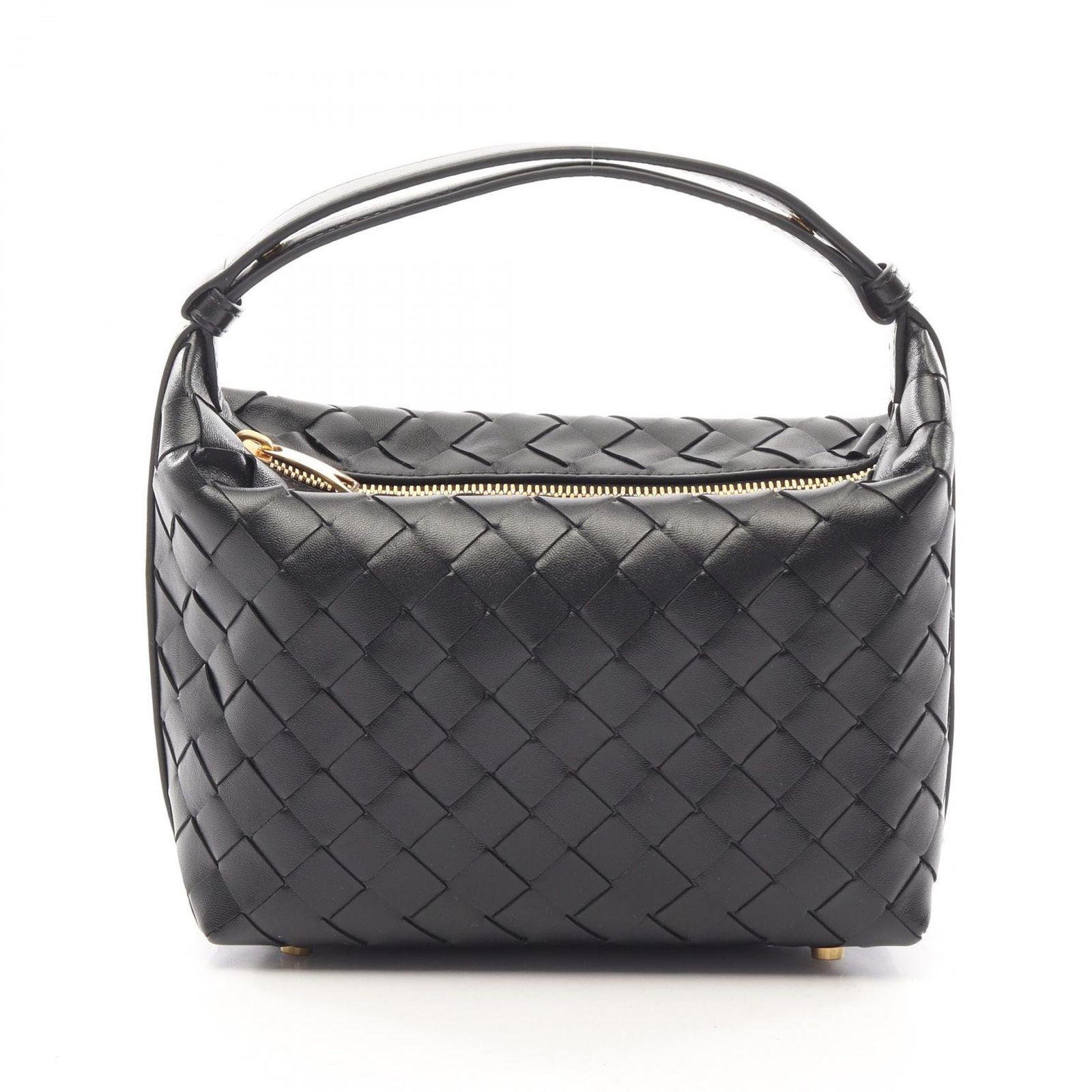 Bottega Veneta Handbag Mini Wallace Black Leather