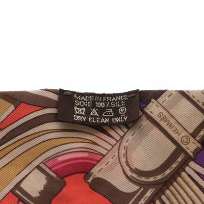 Hermes Coaching Silk Scarf Multicolor — view 4