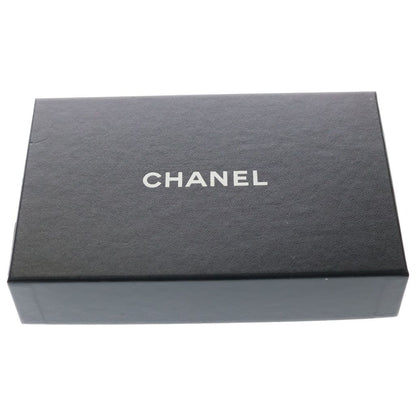 Chanel CC Logo Kiss Lock Wallet Card Case Black Caviar Leather — view 6
