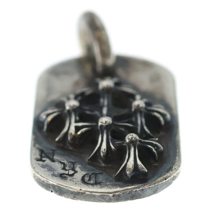 Chrome Hearts Nyc Raised Cem Crs Dog Tag Nyc Limited Cemetery Cross Pendant — view 5