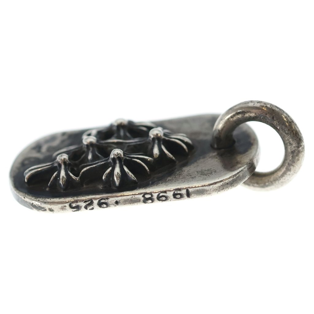 Chrome Hearts Nyc Raised Cem Crs Dog Tag Nyc Limited Cemetery Cross Pendant — view 3