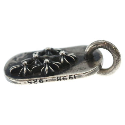 Chrome Hearts Nyc Raised Cem Crs Dog Tag Nyc Limited Cemetery Cross Pendant — view 3