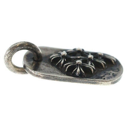 Chrome Hearts Nyc Raised Cem Crs Dog Tag Nyc Limited Cemetery Cross Pendant — view 4