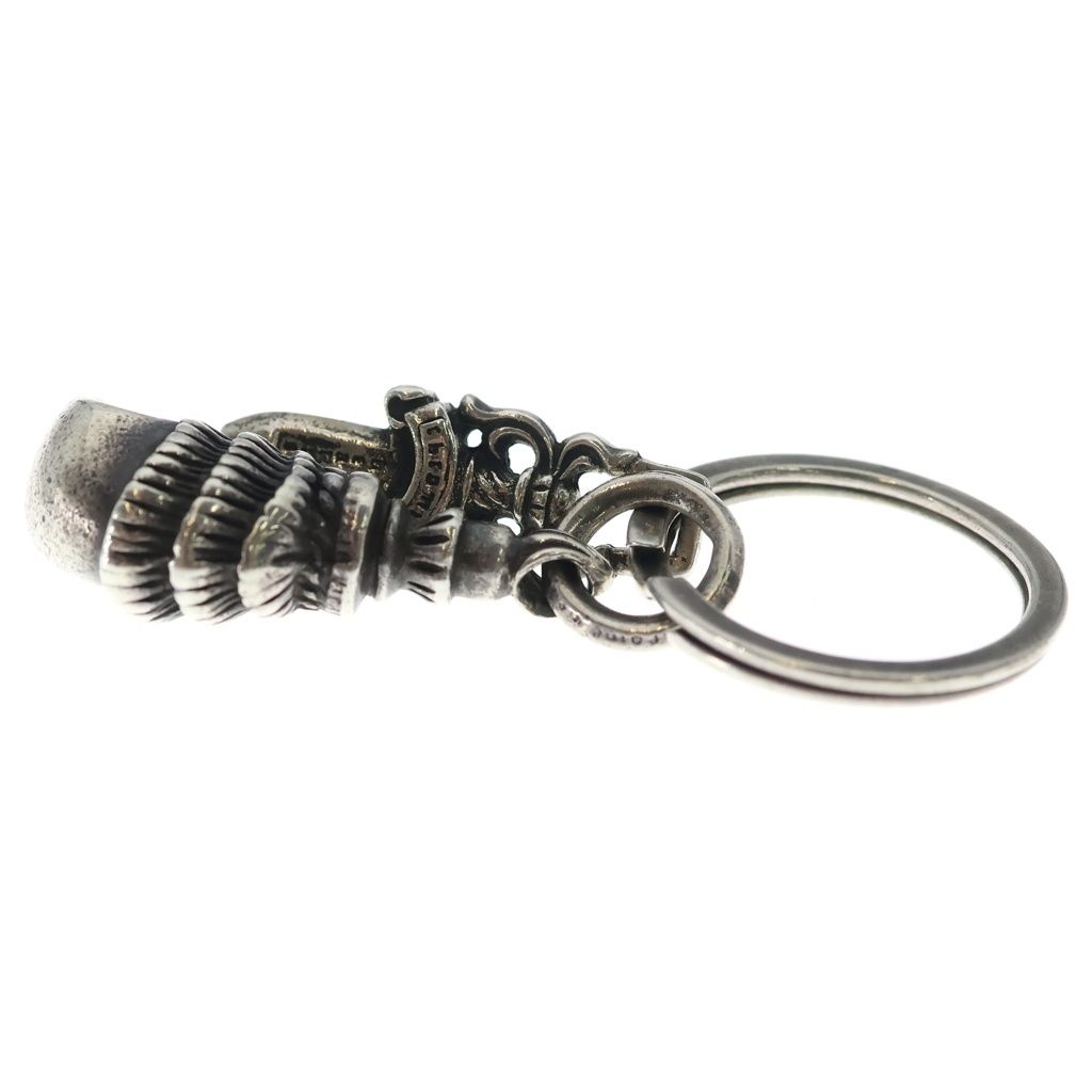 Chrome Hearts Dggr Crow Dagger Key Ring Silver — view 3