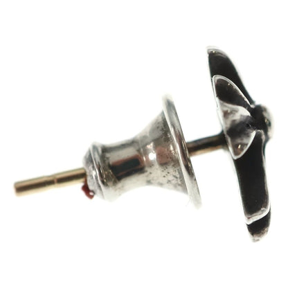 Chrome Hearts No2 CH Crs CH Cross Studs Earrings Silver — view 4