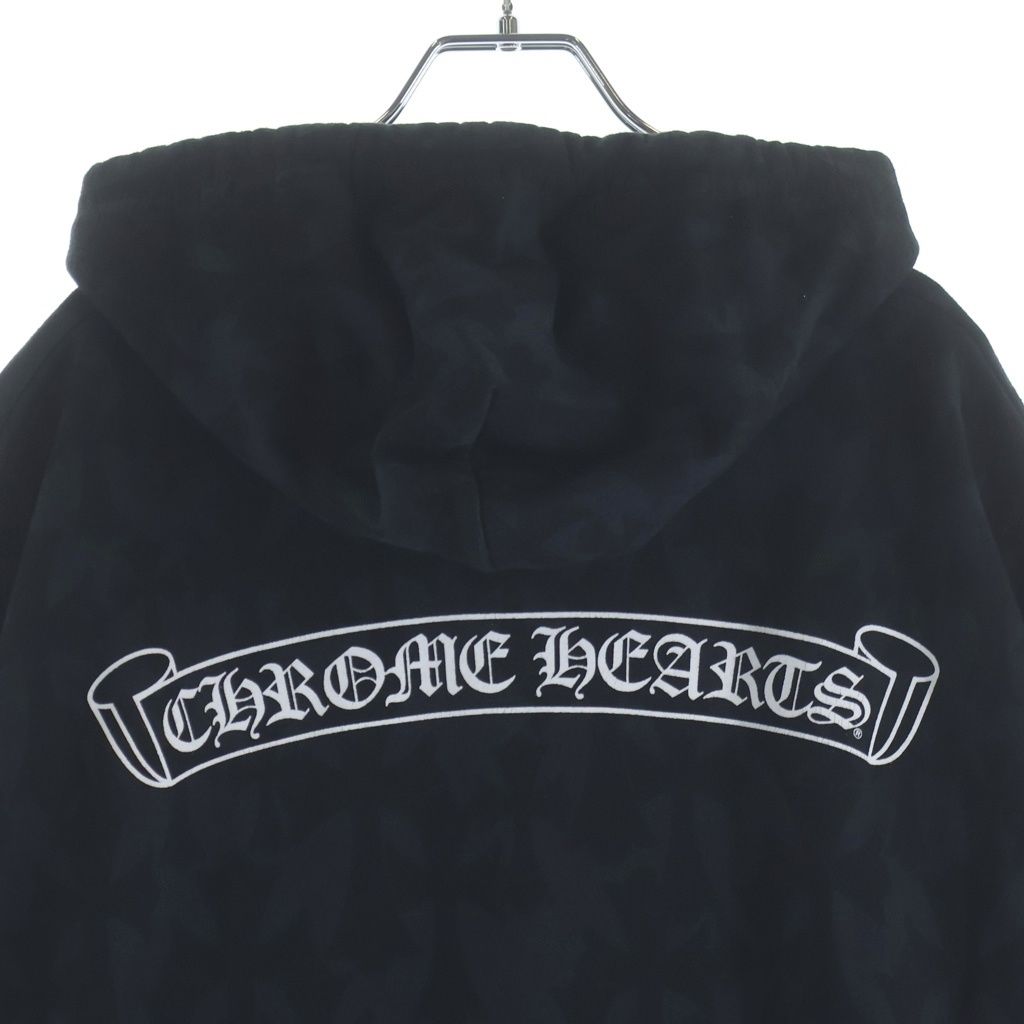 Chrome Hearts Sweatshirt Plvr Sleeve Floral Back Scroll Label Print Pullover — view 4