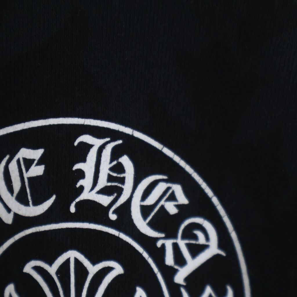 Chrome Hearts Sweatshirt Plvr Sleeve Floral Back Scroll Label Print Pullover — view 5