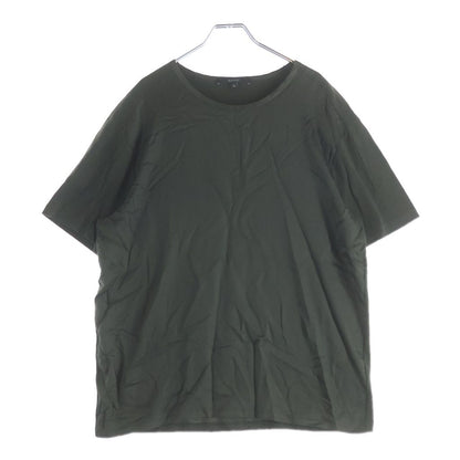 Gucci Plain Cotton Crew Neck Short Sleeve T-Shirt Green
