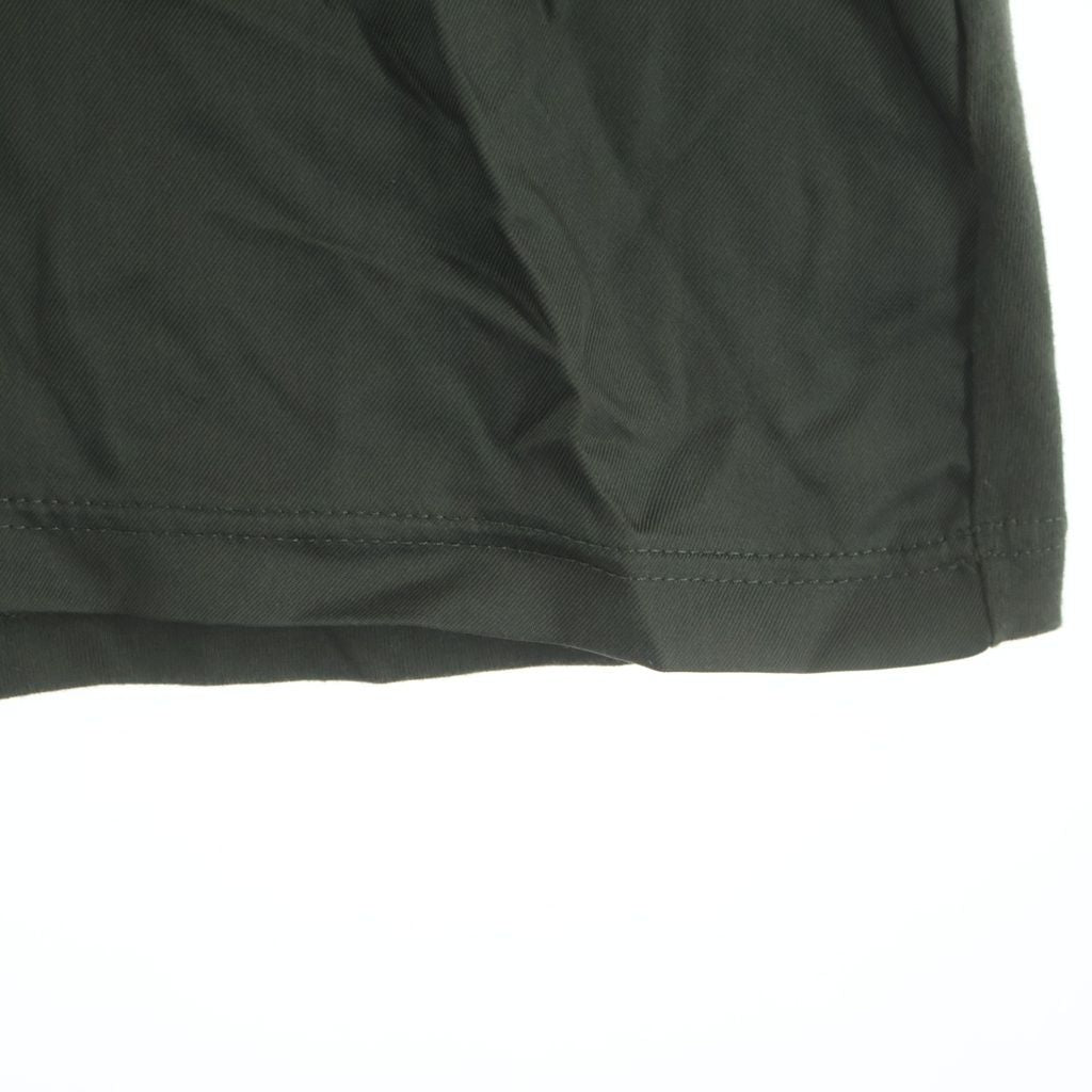 Gucci Plain Cotton Crew Neck Short Sleeve T-Shirt Green — view 5