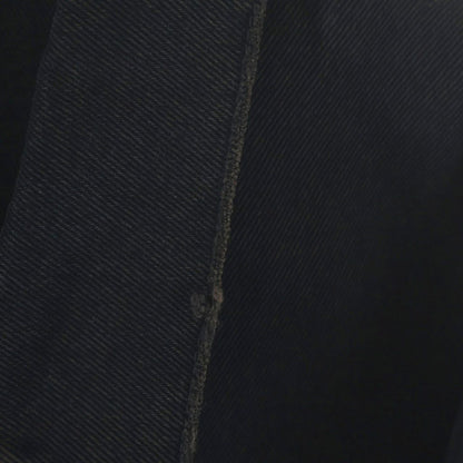 Balenciaga Spray Paint BB Logo Denim Jacket Back Print Black — view 5