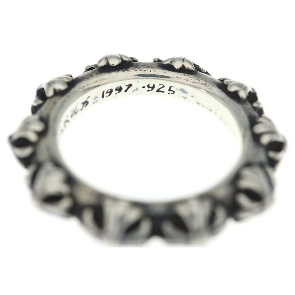 Chrome Hearts Cross Band Ring Silver — view 5
