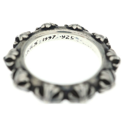 Chrome Hearts Cross Band Ring Silver — view 5