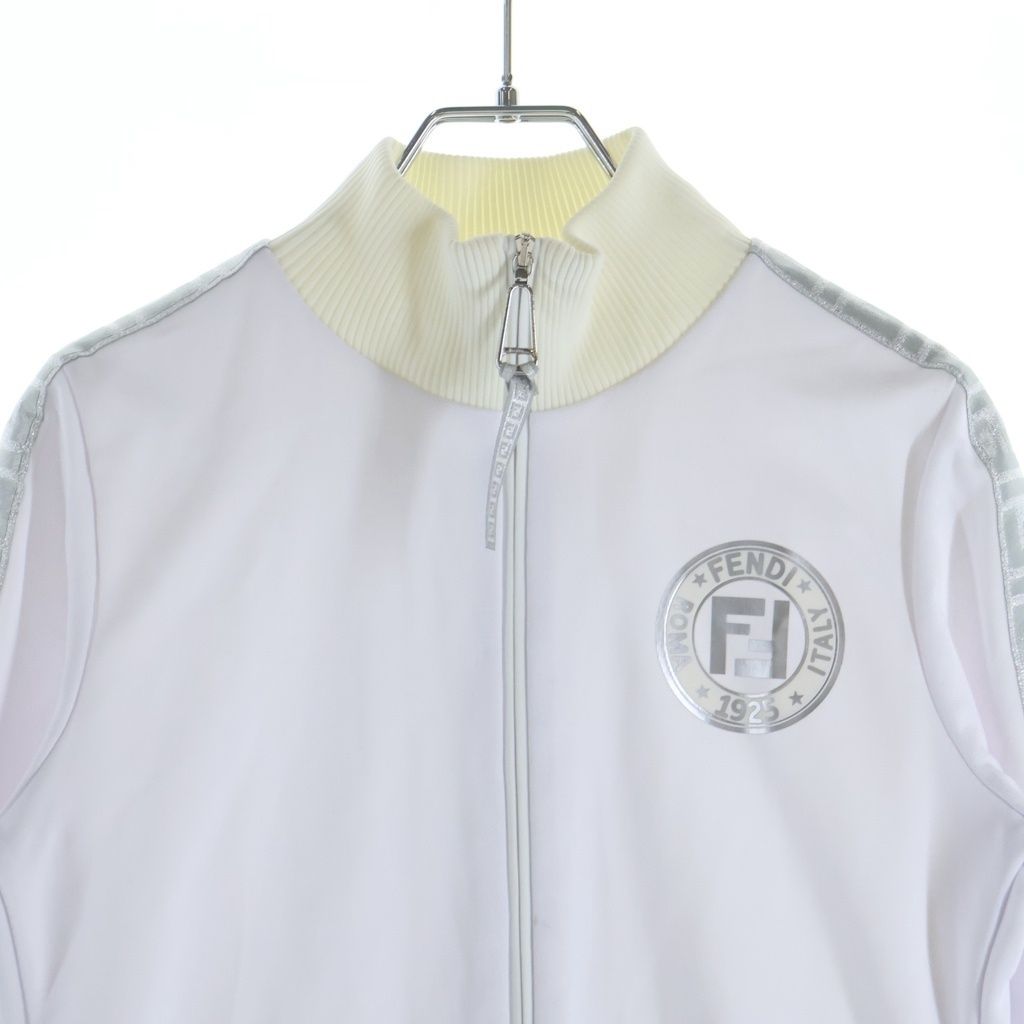 Fendi Track Jacket White Polyester — view 3