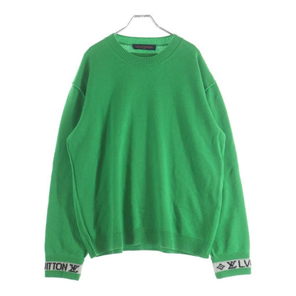 Louis Vuitton Inside Out Arm Logo Cashmere Knit Sweater Green