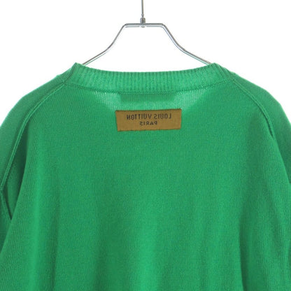 Louis Vuitton Inside Out Arm Logo Cashmere Knit Sweater Green — view 4