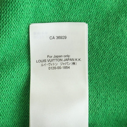 Louis Vuitton Inside Out Arm Logo Cashmere Knit Sweater Green — view 7
