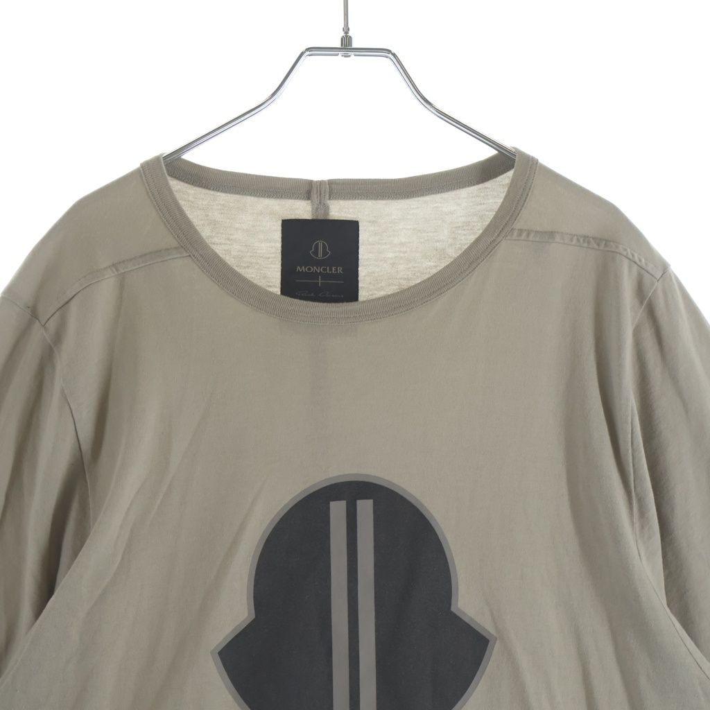 Moncler Rick Owens SS Level T-Shirt Khaki — view 3