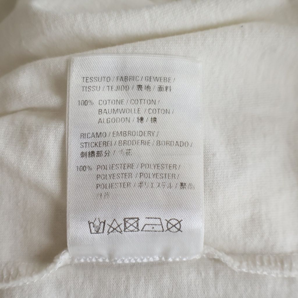 Balenciaga Rainbow Logo T-Shirt White — view 7