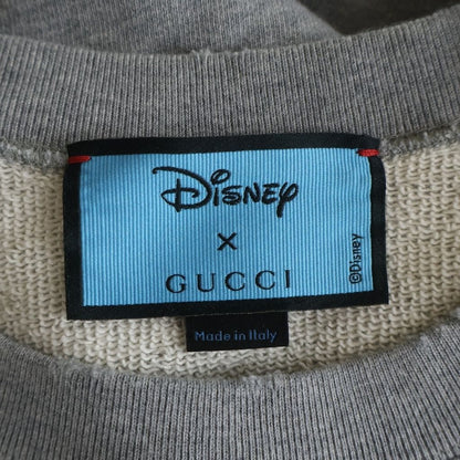 Gucci Disney Collaboration Front Print Crew Neck Sweatshirt Gray — view 6
