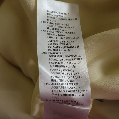 Gucci Chain Belt Pattern Tight Skirt Ivory Green Red 36 — view 7