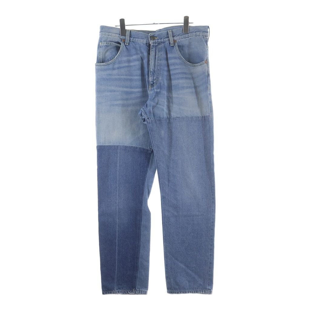 Gucci Bicolor Denim Pants Indigo Blue 34