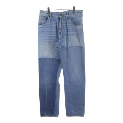 Gucci Bicolor Denim Pants Indigo Blue 34